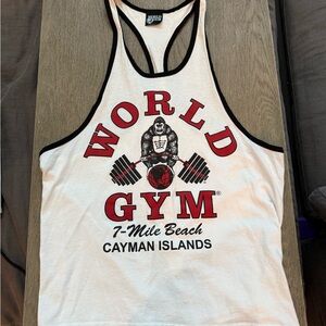 White Tank Top for Men